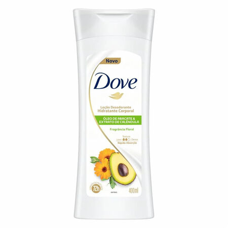 imagem do produto Hidratante Corporal Dove 400ml Oleo de Abacate e Extrato de 