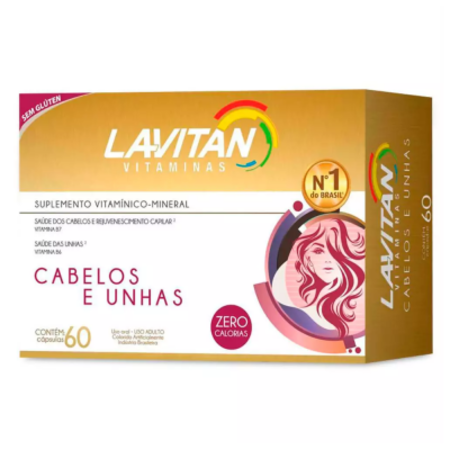 imagem do produto Lavitan Cabelos e Unhas 60cps