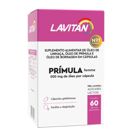 imagem do produto Lavitan Primula Femme 60cps