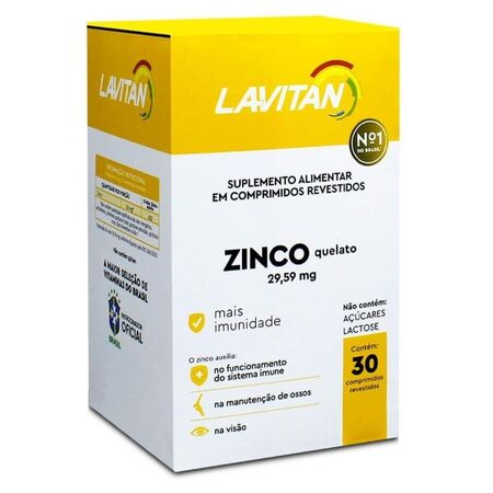 imagem do produto Lavitan Zinco 2959mg 30cpr