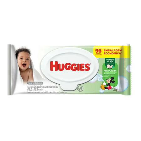 imagem do produto Lenco Umed Huggies Jumbo 96un