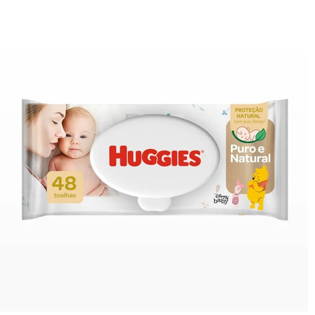 imagem do produto Lenco Umed Huggies Prim 100 Dias 48un