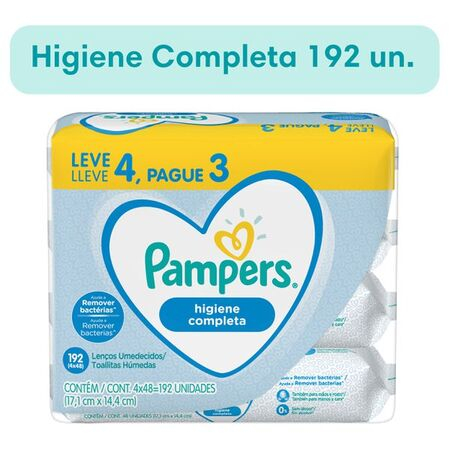 imagem do produto Lenco Umedecido Pampers Hig Comp 48un L4p3