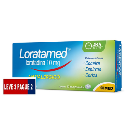 imagem do produto Loratamed 10mg 12 Comprimidos