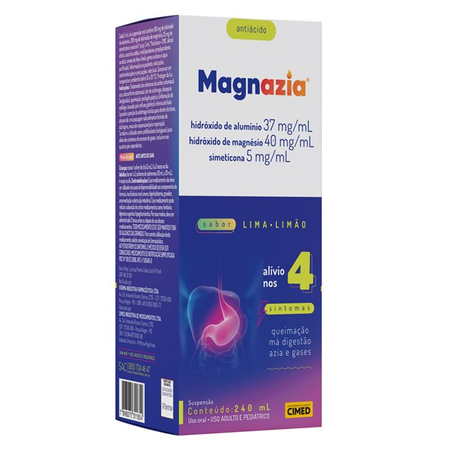 imagem do produto Magnazia 240ml Lima-limao