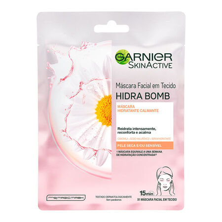 imagem do produto Masc Facial Tec Garnier Hidra Bomb 32g Camomila