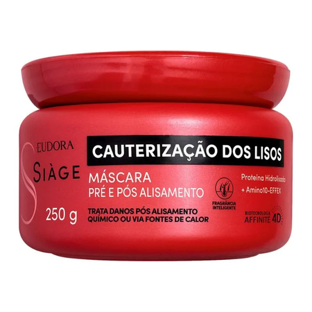 imagem do produto Mascara Capilar Siage Cauterizao Lisos 250g