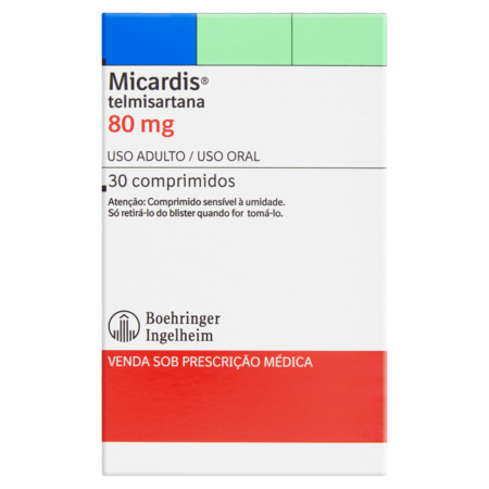 imagem do produto Micardis Hct 80mg/25mg 30 Comprimidos