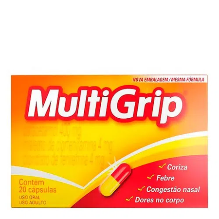 imagem do produto Multigrip 20 Capsulas