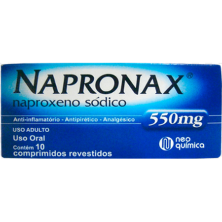 imagem do produto Napronax 550mg 10 Comprimidos