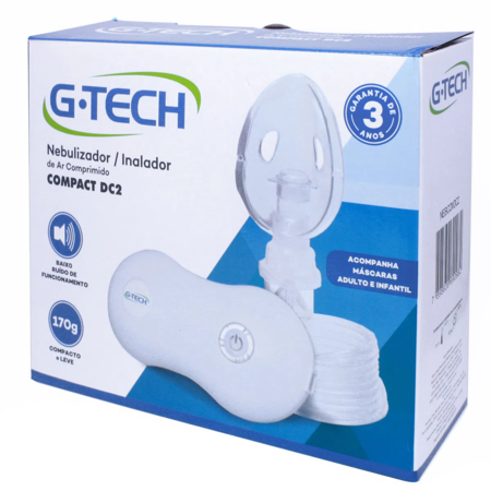 imagem do produto Nebulizador de Ar Comprimido G-tech Compact Dc2