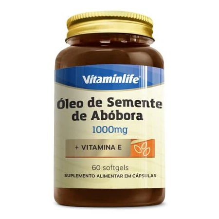 imagem do produto Oleo de Semente de Abobora 1000mg 60cps Vitaminlife