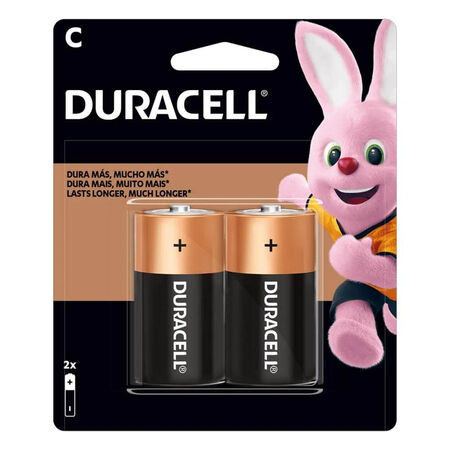 imagem do produto Pilha Duracell C Media 2un