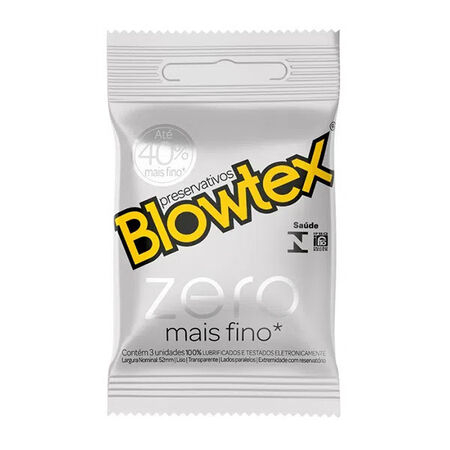 imagem do produto Pres Blowtex Zero 3un