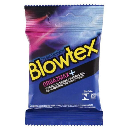 imagem do produto Preservativo Blowtex 3un Orgazmax