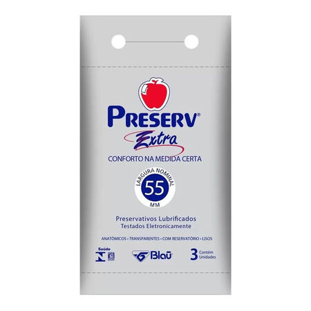 imagem do produto Preservativo Preserv Extra 3un