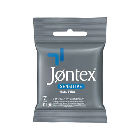 imagem do produto Presservativo Jontex 3un Sensitive