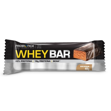 imagem do produto Probiotica Whey Bar Amendoim 40g