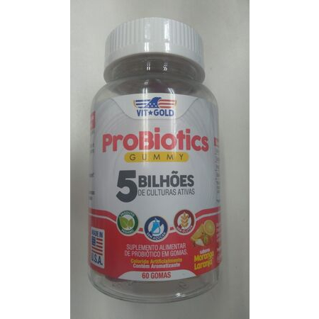 imagem do produto Probiotics  Morango/laranja 60 Gomas