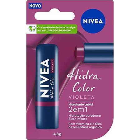 imagem do produto Prot Labial Nivea Color Violeta 4.8g