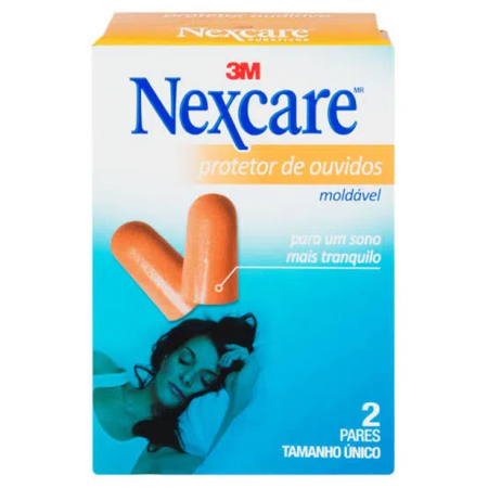 imagem do produto Protetor Auditivo Nexcare 3m 2 Pares