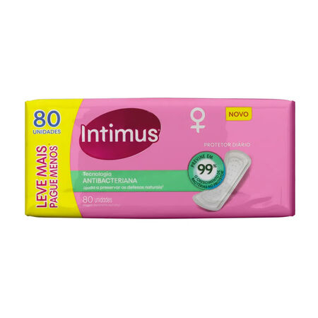 imagem do produto Protetor Intimus Days Tecnol Antibac Com 80