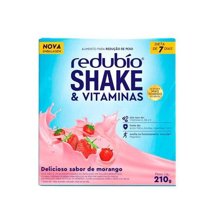 imagem do produto Redubio Shake 210g Po Morango