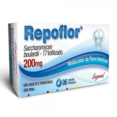 imagem do produto Repoflor 200mg 6 Capsulas