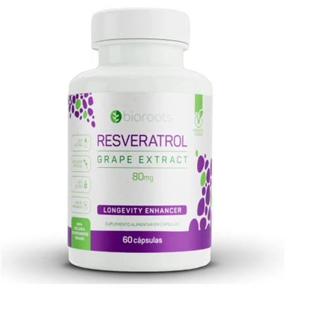 imagem do produto Resveratrol 80mg 60cps