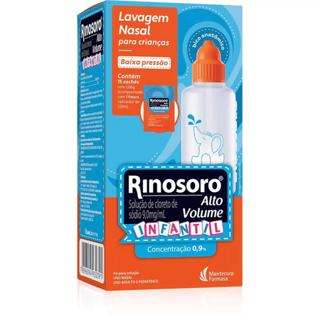 imagem do produto Rinosoro Av Inf 09% S15+f120ml