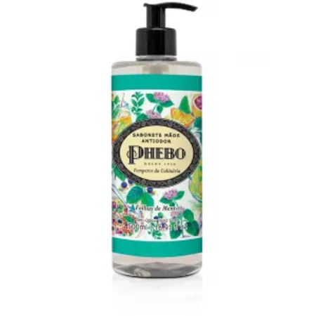 imagem do produto Sabonete Liquido Phebo 500ml Temp Menta