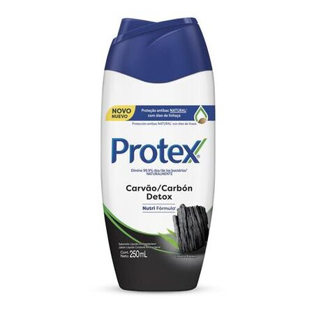 imagem do produto Sabonete Liquido Protex 250ml Carvao Detox