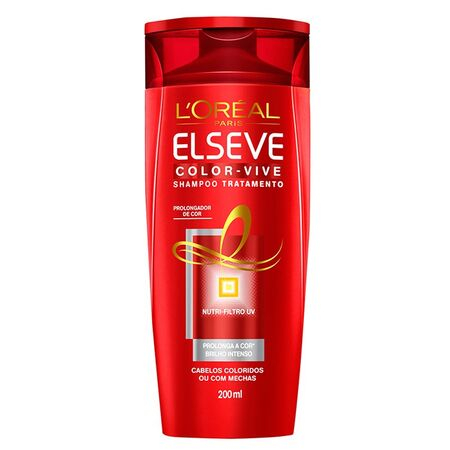 imagem do produto Shampoo Elseve 200ml Colorvive