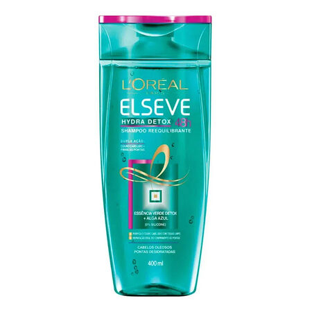 imagem do produto Shampoo Elseve 400ml Hydra Detox