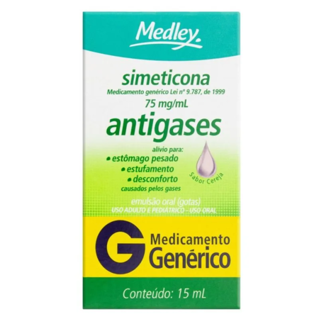 imagem do produto Simeticona 75mg 15ml Medley