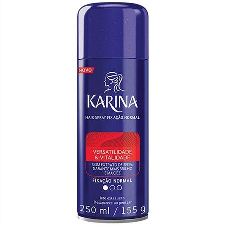 imagem do produto Spray de Cabelo Karina 250ml Normal