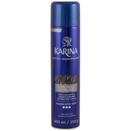 imagem do produto Spray de Cabelo Karina 400ml Extra Forte