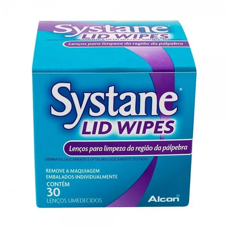 imagem do produto Systane Lid Wipes Leno 30un