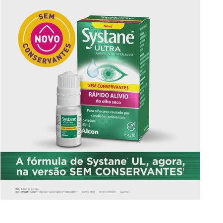 imagem do produto Systane Ultra S  Conserv 10ml