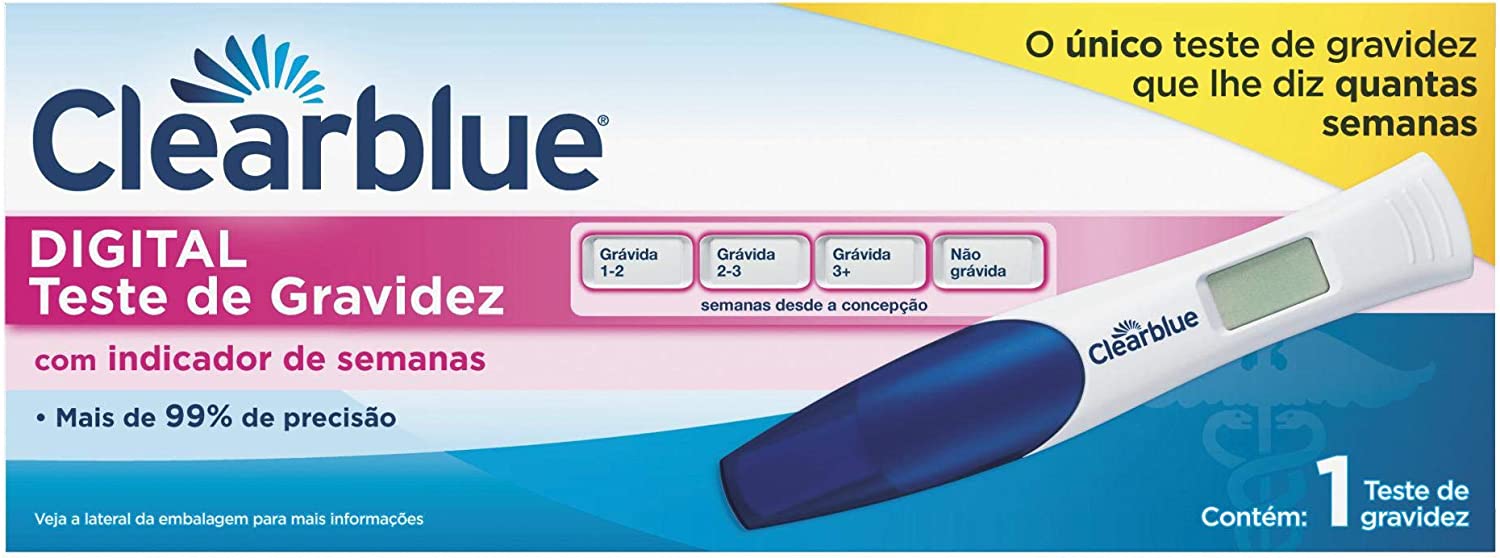 Teste de Gravidez Clearblue Digital PROCTER OTC na Drogaria