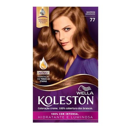 imagem do produto Tint Koleston 77 Marrom Dourado