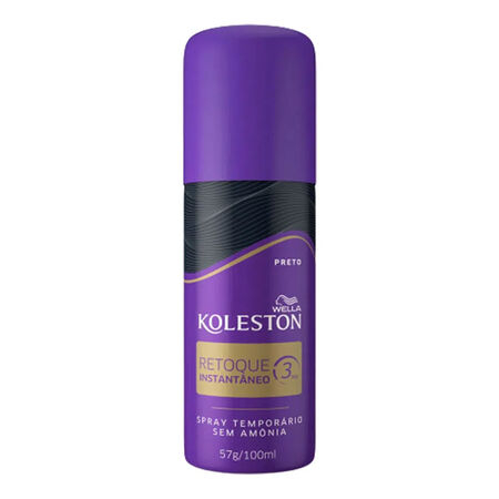 imagem do produto Tint Koleston Retoque Spray Preto 100ml