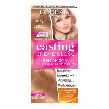 imagem do produto Tinta Casting Gloss 810 Louro Champagne