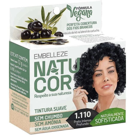 imagem do produto Tinta Natucor 1.110 Preto Intenso Profundo