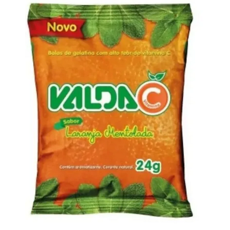 imagem do produto Valda C Laranja Mentolada Sache 24g