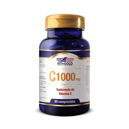 imagem do produto Vitamina C 1000mg 60 Comprimidos Vita Gold