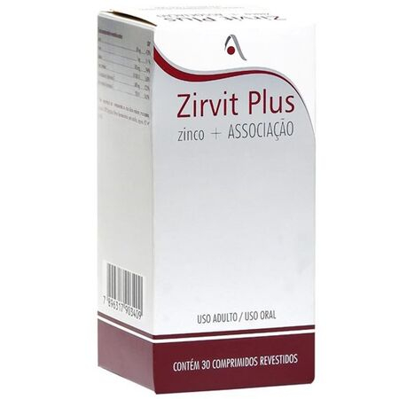 imagem do produto Zirvit Plus 30 Comprimidos