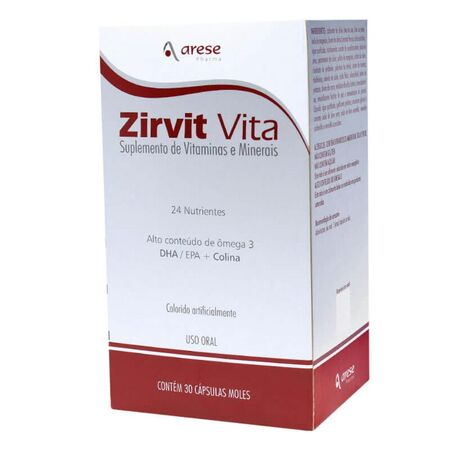 imagem do produto Zirvit Vita 30 Comprimidos